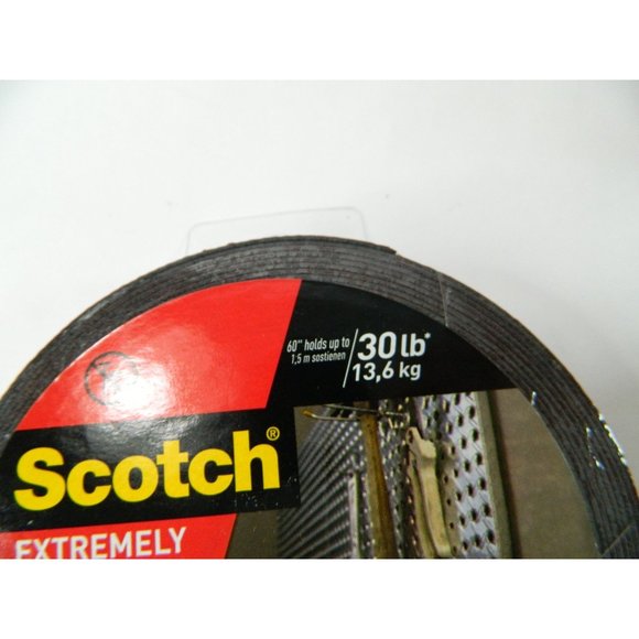 Scotch Extremely Strong Large Mounting Tape Adhesives 1-Inch X 400-Inch, 2 Pack - Picture 5 of 11